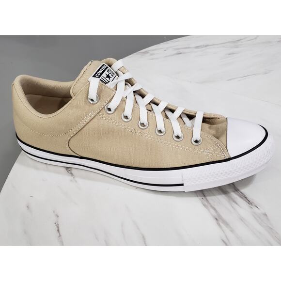 NEW Converse Men's CTAS High Street Ox‎ Nutty Granola Size 11 Taupe Sneakers - Picture 3 of 8